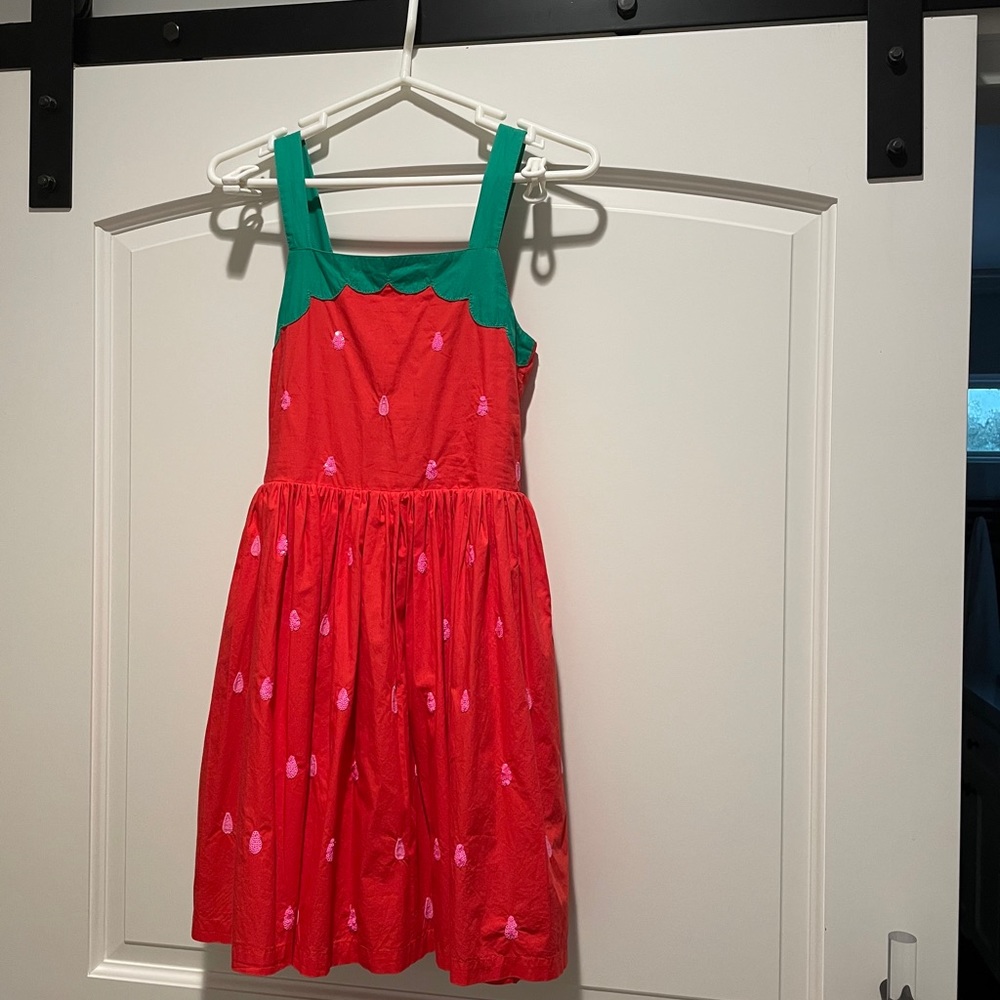 Mini Boden Strawberry Dress